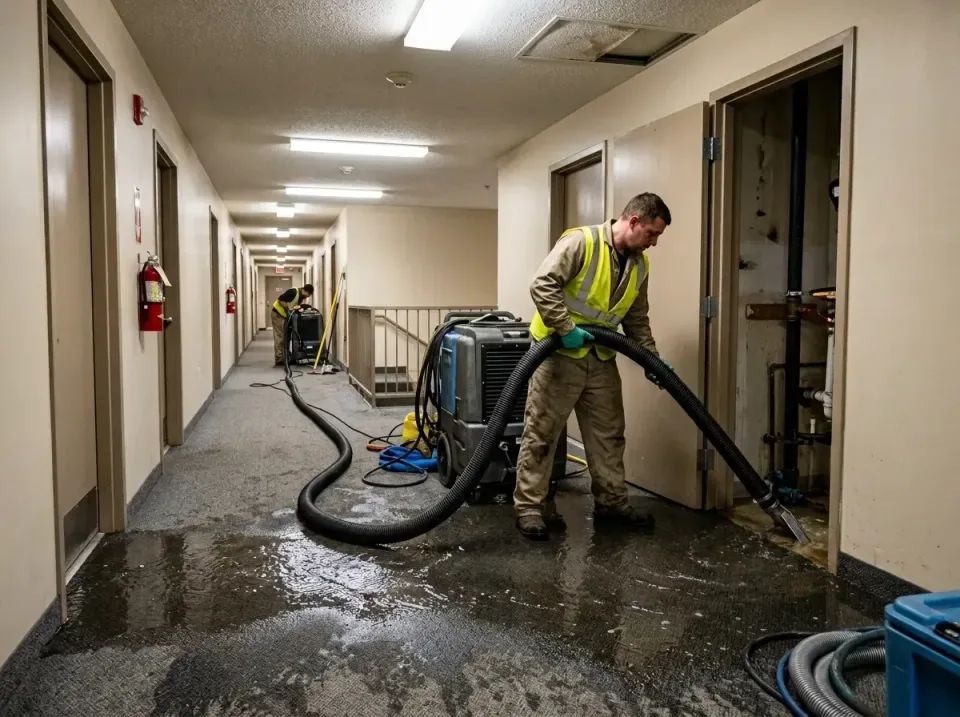 multi-unit-apartment-hallway-f-005 — frequently asked questions, Emergency Burst Pipe Water Extraction & Removal in Cross Pl…